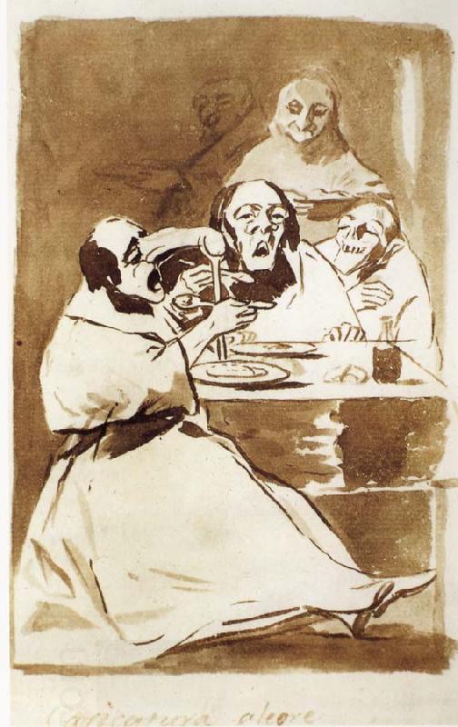 Francisco Goya Caricatura alegre China oil painting art